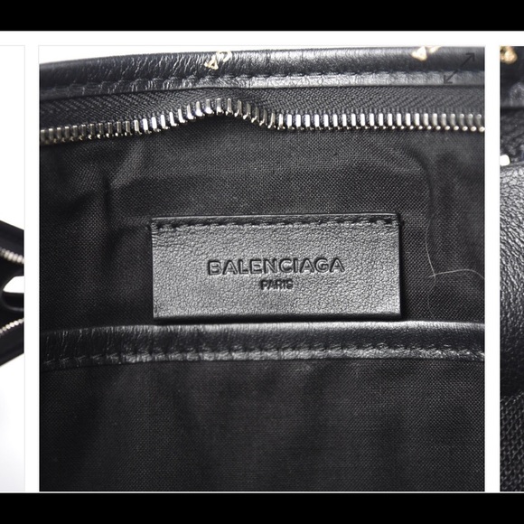 Balenciaga All Over Logo Pouch - Picture 3 of 4